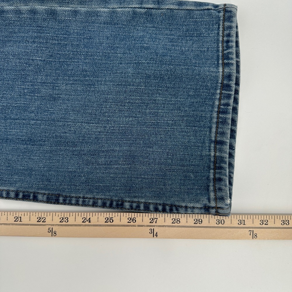 Signature by Levi Strauss & Co Mens 34x30 Bootcut Jeans Medium‎ Wash - Picture 12 of 13